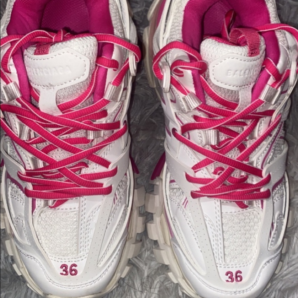 balenciaga track runners worn once